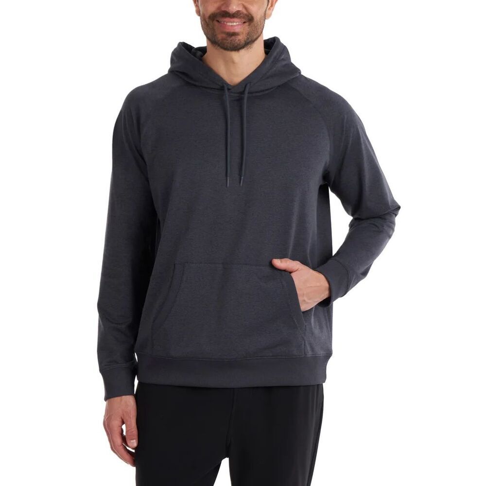 Kirkland Signature Mens Hoodie XL Blue Active 4-Way Stretch UPF 50+ Pullover New